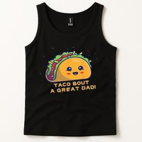 Taco Bout A Great Dad! Funny Dad Joke Tank Top