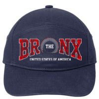 The Bronx Authentic Denim 7-Panel Snapback Hat