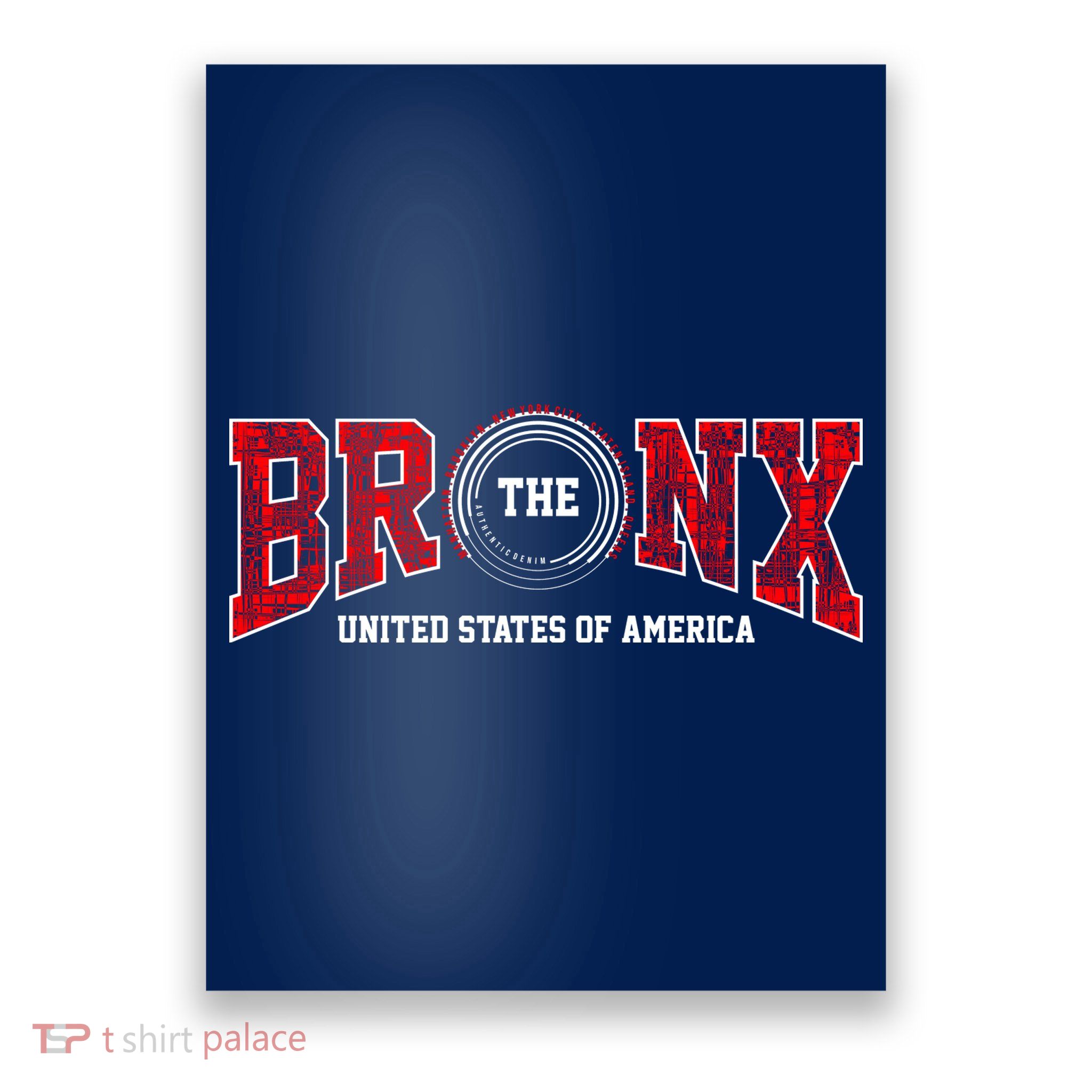 The Bronx Authentic Denim Poster