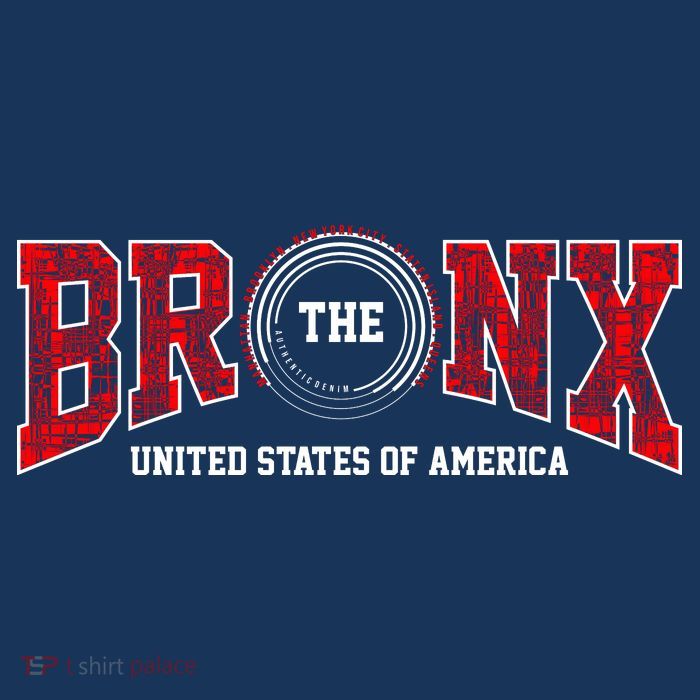 The Bronx Authentic Denim Womens T-Shirt