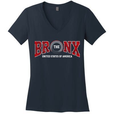 The Bronx Authentic Denim Women's V-Neck T-Shirt