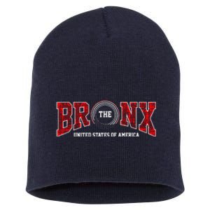 The Bronx Authentic Denim Short Acrylic Beanie