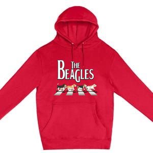 The Beagles Beagle Dog Funny For Beagle Lovers Meaningful Gift Premium Pullover Hoodie