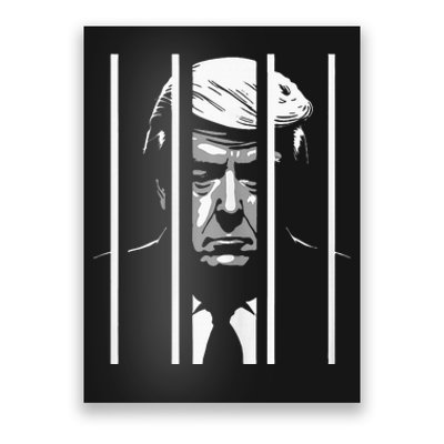 Trump Behind Bars ...Funny Anti Trump Poster