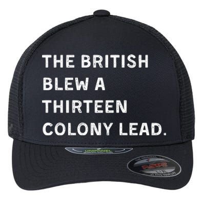 The British Blew A Thirteen Colony Lead Flexfit Unipanel Trucker Cap