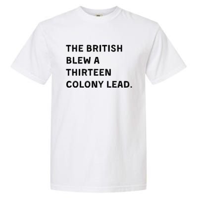 The British Blew A Thirteen Colony Lead Garment-Dyed Heavyweight T-Shirt