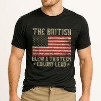 The British Blew A Thirteen Colony Lead 13 1776 4th Of July Cooling Performance Crew T-Shirt