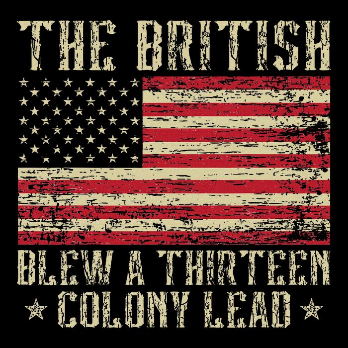 The British Blew A Thirteen Colony Lead 13 1776 4th Of July 16 in Basic Backpack