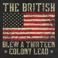 The British Blew A Thirteen Colony Lead 13 1776 4th Of July 25L Jumbo Tote