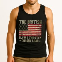 The British Blew A Thirteen Colony Lead 13 1776 4th Of July Tank Top
