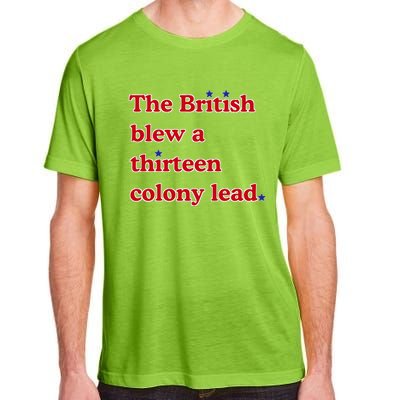 The British Blew A Thirteen Colony Lead Adult ChromaSoft Performance T-Shirt