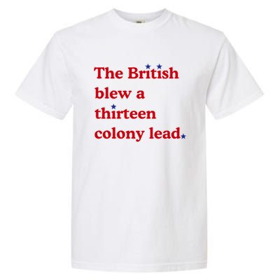 The British Blew A Thirteen Colony Lead Garment-Dyed Heavyweight T-Shirt