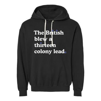 The British Blew A Thirteen Colony Lead Garment-Dyed Fleece Hoodie