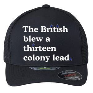 The British Blew A Thirteen Colony Lead Flexfit Unipanel Trucker Cap