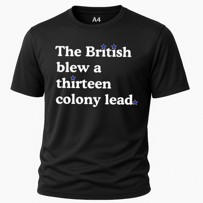 The British Blew A Thirteen Colony Lead Cooling Performance Crew T-Shirt