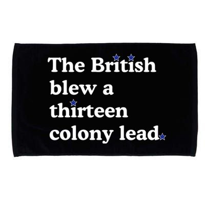 The British Blew A Thirteen Colony Lead Microfiber Hand Towel