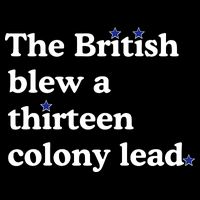 The British Blew A Thirteen Colony Lead Wool Snapback Cap