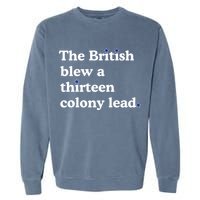 The British Blew A Thirteen Colony Lead Garment-Dyed Sweatshirt