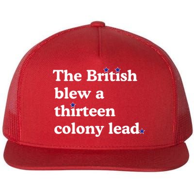 The British Blew A Thirteen Colony Lead Flatbill Hat