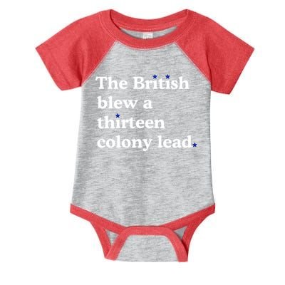 The British Blew A Thirteen Colony Lead Infant Baby Jersey Bodysuit
