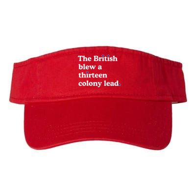 The British Blew A Thirteen Colony Lead Visor