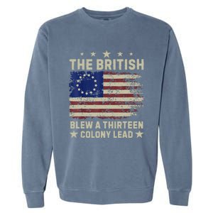 The British Blew A Thirteen Colony Lead Garment-Dyed Sweatshirt