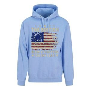 The British Blew A Thirteen Colony Lead Unisex Surf Hoodie