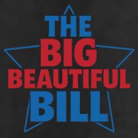 The Big Beautiful Bill 7 Panel Mesh Trucker Snapback Hat