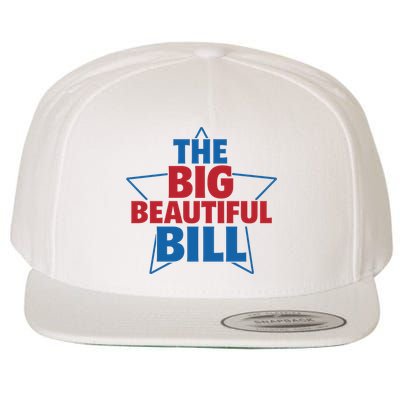 The Big Beautiful Bill Wool Snapback Cap