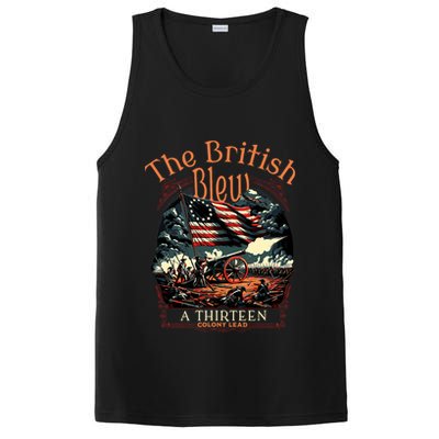 The British Blew A 13 Colony Lead Funny 4th Of July Usa PosiCharge Competitor Tank