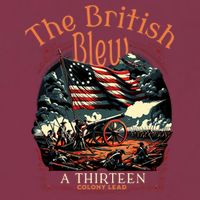 The British Blew A 13 Colony Lead Funny 4th Of July Usa 16oz Travel Tumbler