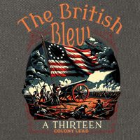 The British Blew A 13 Colony Lead Funny 4th Of July Usa Cotton Canvas Backpack