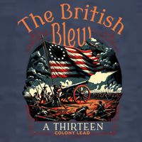 The British Blew A 13 Colony Lead Funny 4th Of July Usa Sweatshirt