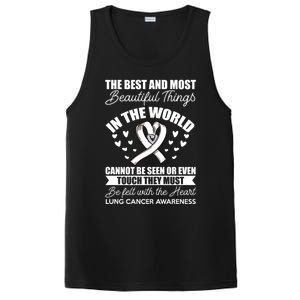 The Best Beautiful Things Awareness Lung Cancer Gift PosiCharge Competitor Tank