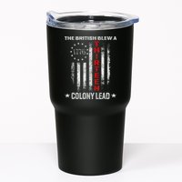 The British Blew A 13 Colony Lead Funny 4th Of July Tumbler