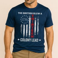 The British Blew A 13 Colony Lead Funny 4th Of July Performance Shirt