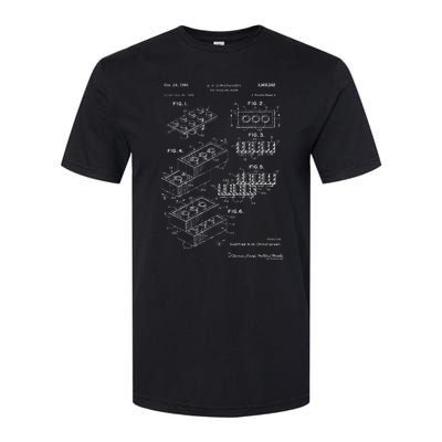 Toy Building Brick Patent Softstyle® CVC T-Shirt