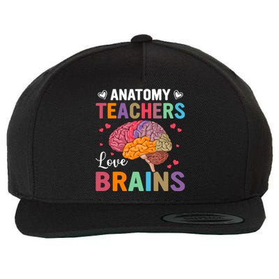 Teachers Brains Back To School Wool Snapback Cap