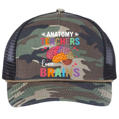 Teachers Brains Back To School Retro Rope Trucker Hat Cap