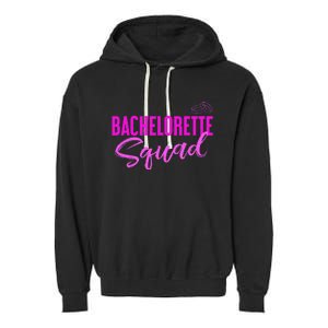 Team Bride Bachelorette Squad Garment-Dyed Fleece Hoodie