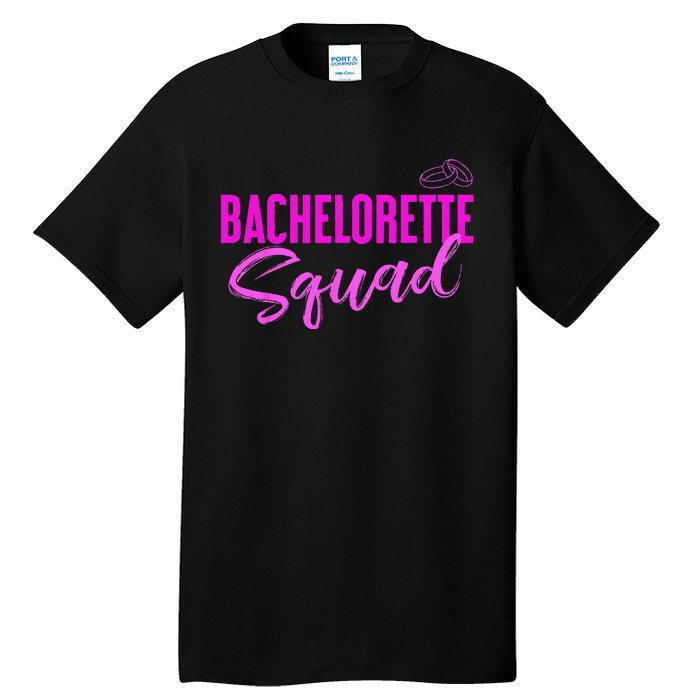 Team Bride Bachelorette Squad Tall T-Shirt