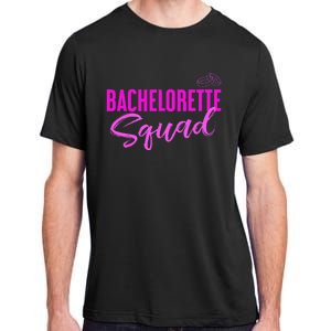 Team Bride Bachelorette Squad Adult ChromaSoft Performance T-Shirt