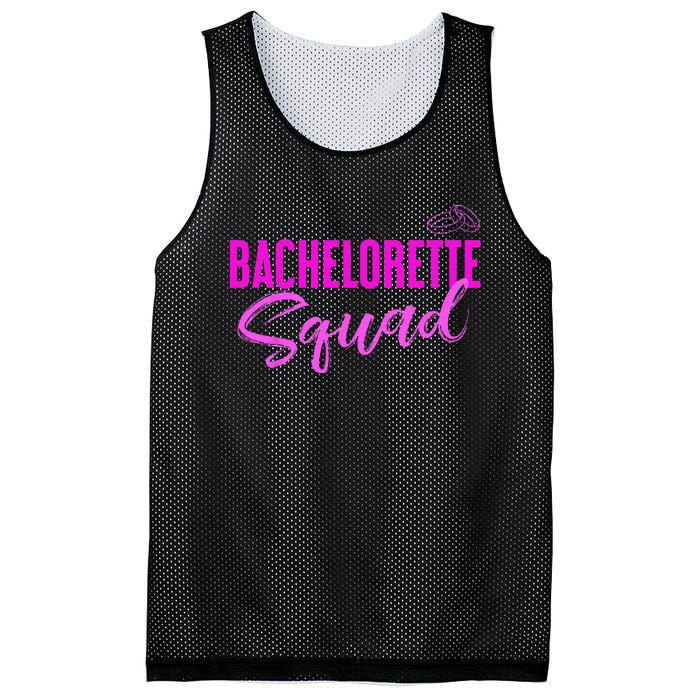 Team Bride Bachelorette Squad Mesh Reversible Basketball Jersey Tank