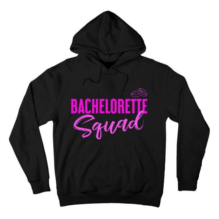 Team Bride Bachelorette Squad Tall Hoodie