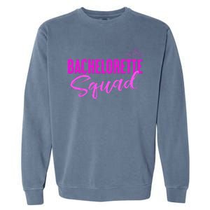 Team Bride Bachelorette Squad Garment-Dyed Sweatshirt