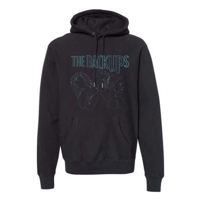 The Backups Band Merch Premium Hoodie