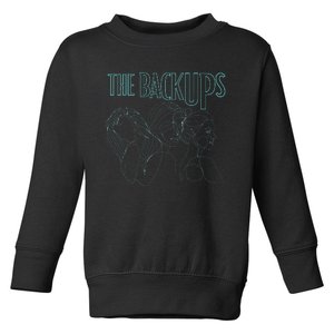 The Backups Band Merch Toddler Sweatshirt