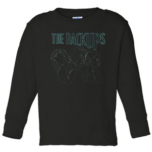 The Backups Band Merch Toddler Long Sleeve Shirt