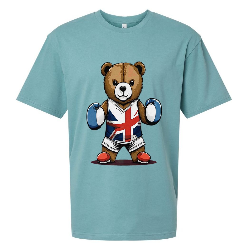 Teddy Bear Boxing Premium Sueded Cloud Jersey T-Shirt
