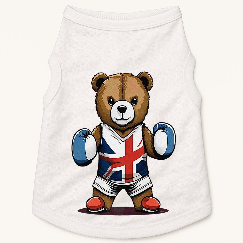 Teddy Bear Boxing Premium Doggie Tank